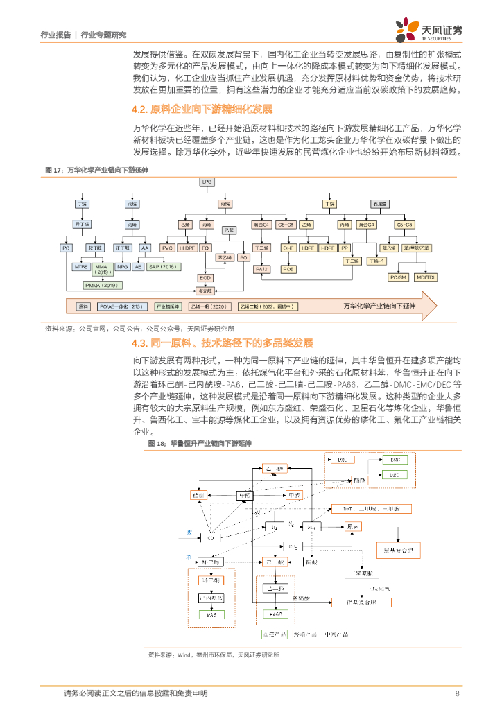 天风证券：化工行业专题研究：天风问答系列：碳中和五问五答_第8页