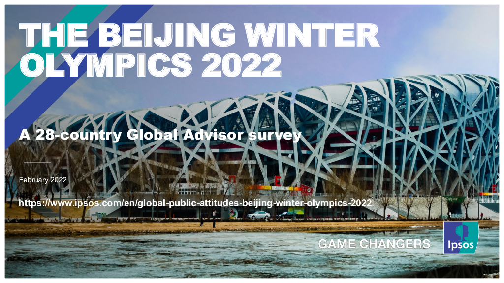 益普索：2022年北京冬季奥运会全球态度调查报告（英文版）