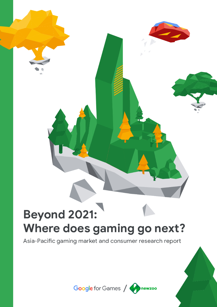 谷歌：超越2021：亚太地区游戏报告（英文版）