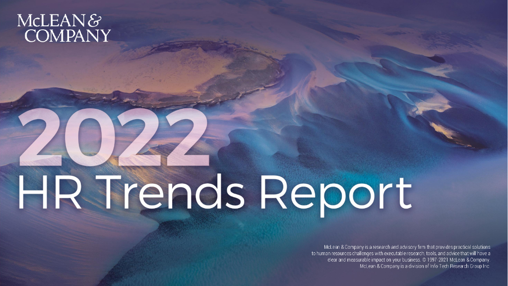 McLean & Company：2022人力资源趋势报告（英文版）