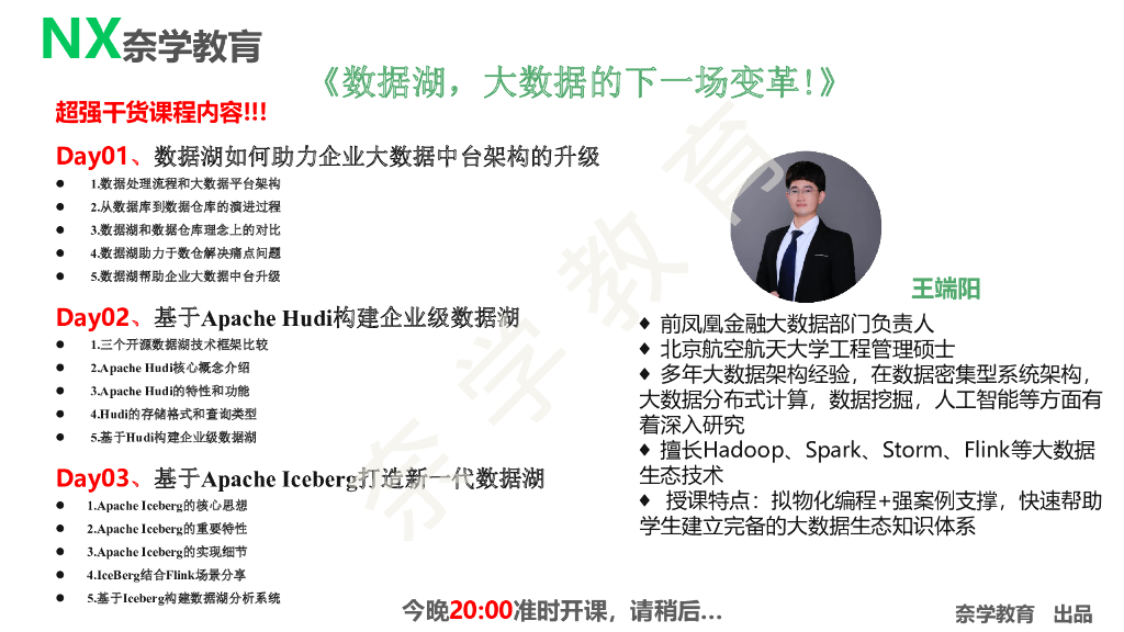 王端阳：数据湖，大数据的下一场变革