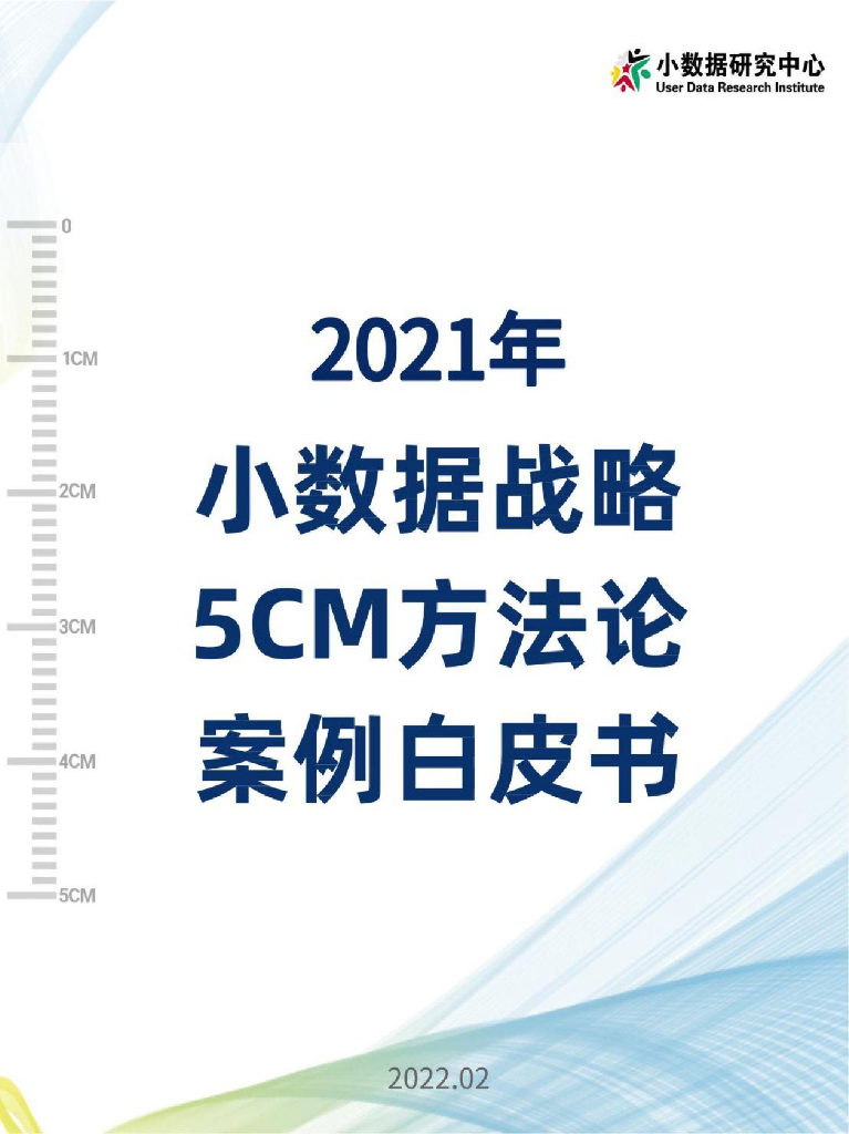 小数据研究中心：2021年小数据战略5CM方法论案例白皮书