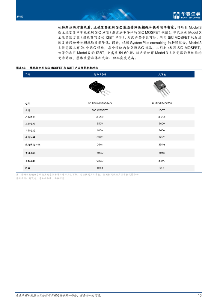 华泰证券：SiC：把握碳中和背景下的投资机会_第10页