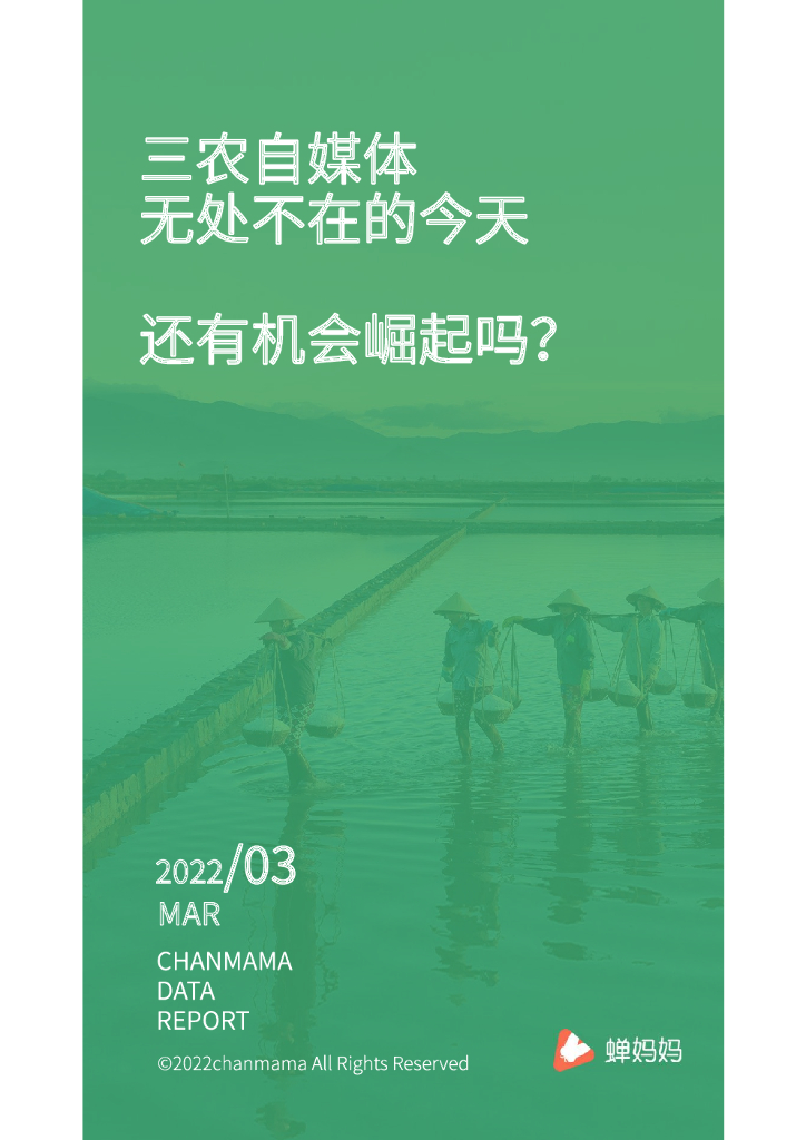 蝉妈妈：三农自媒体无处不在的今天，还有机会崛起吗？