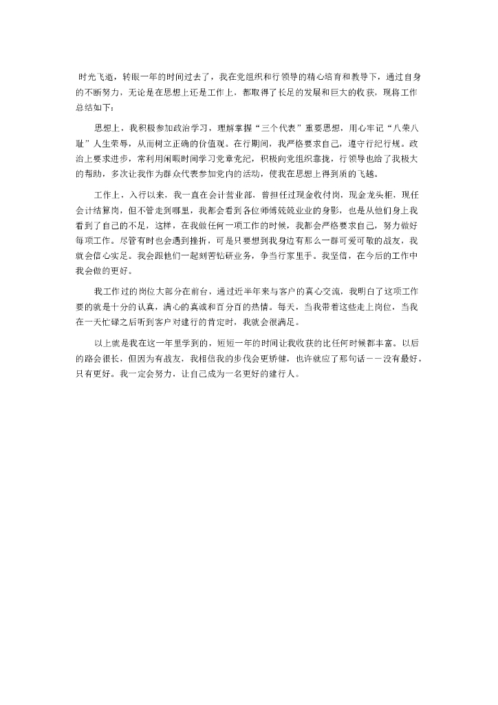 会计工作总结2
