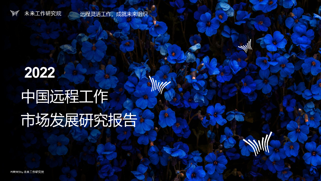 未来工作研究院：2022中国远程工作市场发展研究报告