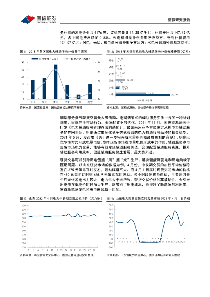 国信证券：大国碳中和之电力现货市场专题1：现货市场推动价格发现，峰谷价差大促进储能发展_第10页