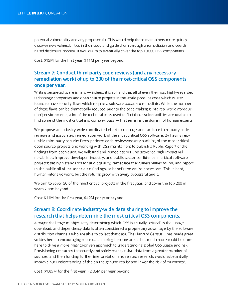 OpenSSF&Linux：开源软件安全动员计划白皮书2022_第9页