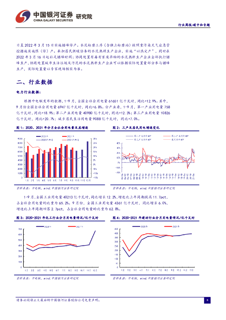 中国银河：碳中和周报：电价上浮限制放开，电力有望逐步回归商品属性_第9页