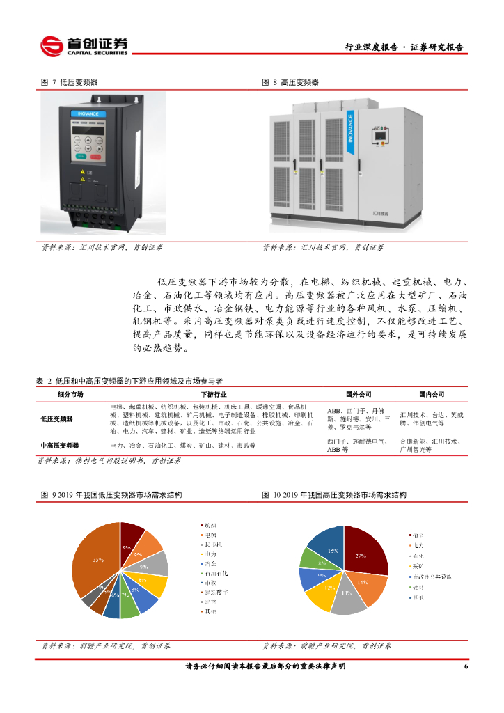 首创证券：电子行业深度报告：IGBT助力碳中和——工控市场规模测算_第9页