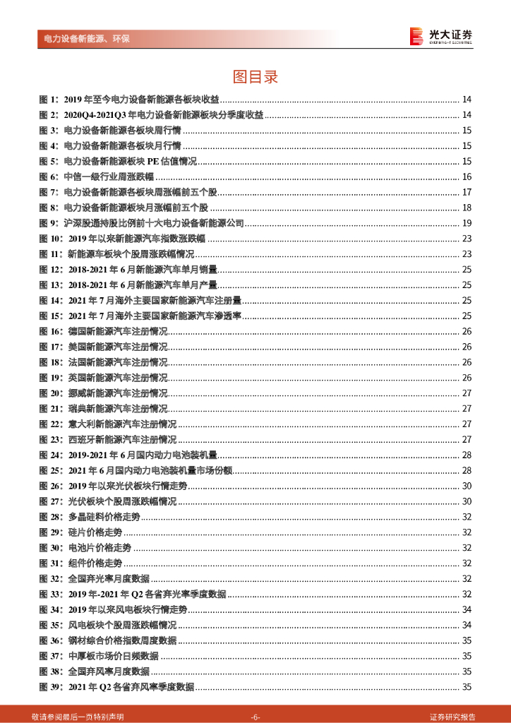 光大证券：碳中和行业（电新+环保）周报：美国电动化进程持续加码，中国材料厂商有望受益_第6页