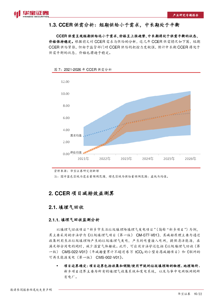 华宝证券：碳中和系列报告：CCER价值分析（下）：甲烷利用，高收益下的减排模式_第10页