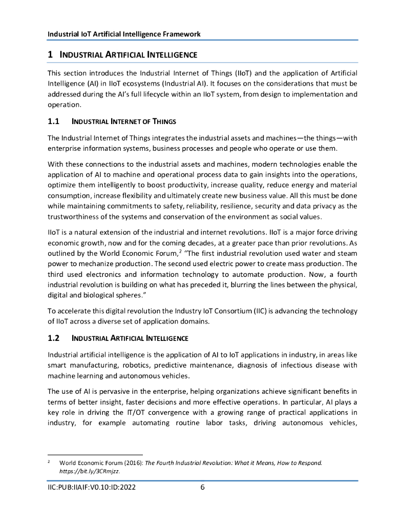 IIC：工业物联网人工智能框架白皮书（英文版）_第6页
