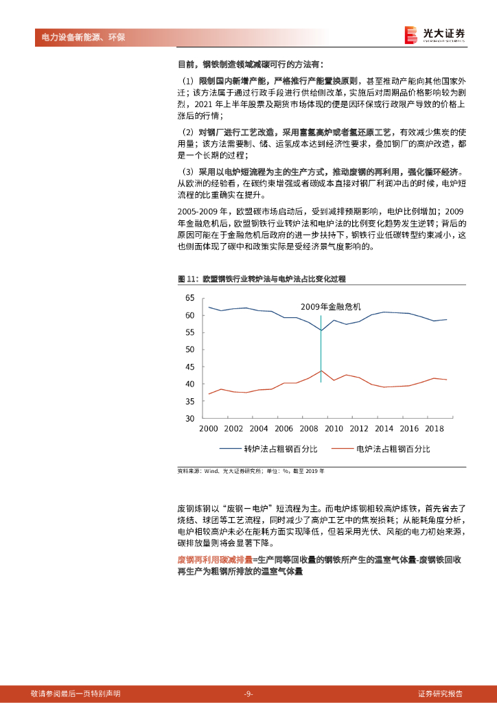 光大证券：碳中和深度报告（七）：循环经济：对抗熵增，助力碳中和与双循环_第9页