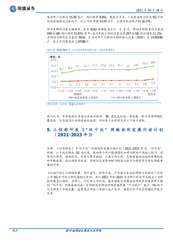 国盛证券：通信行业周报：通信行业有哪些碳中和标的？_第7页