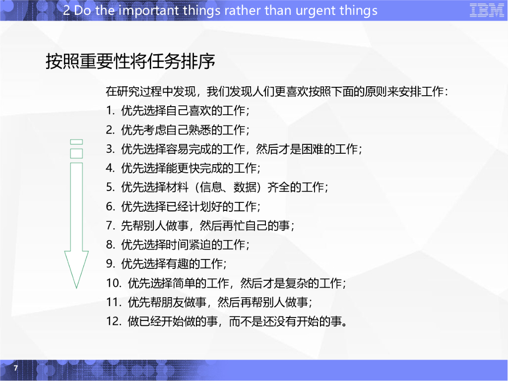 IBM内训材料：麦肯锡工作秘诀_第7页