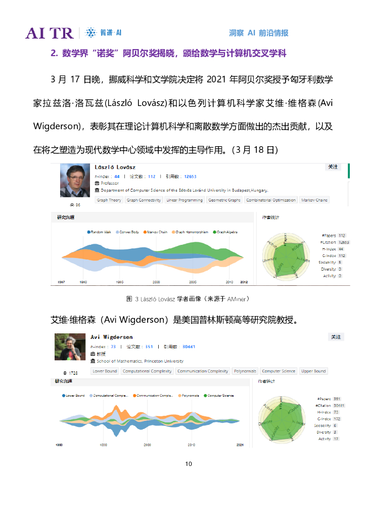 智谱AI：人工智能发展月报（2021年3月）_第10页