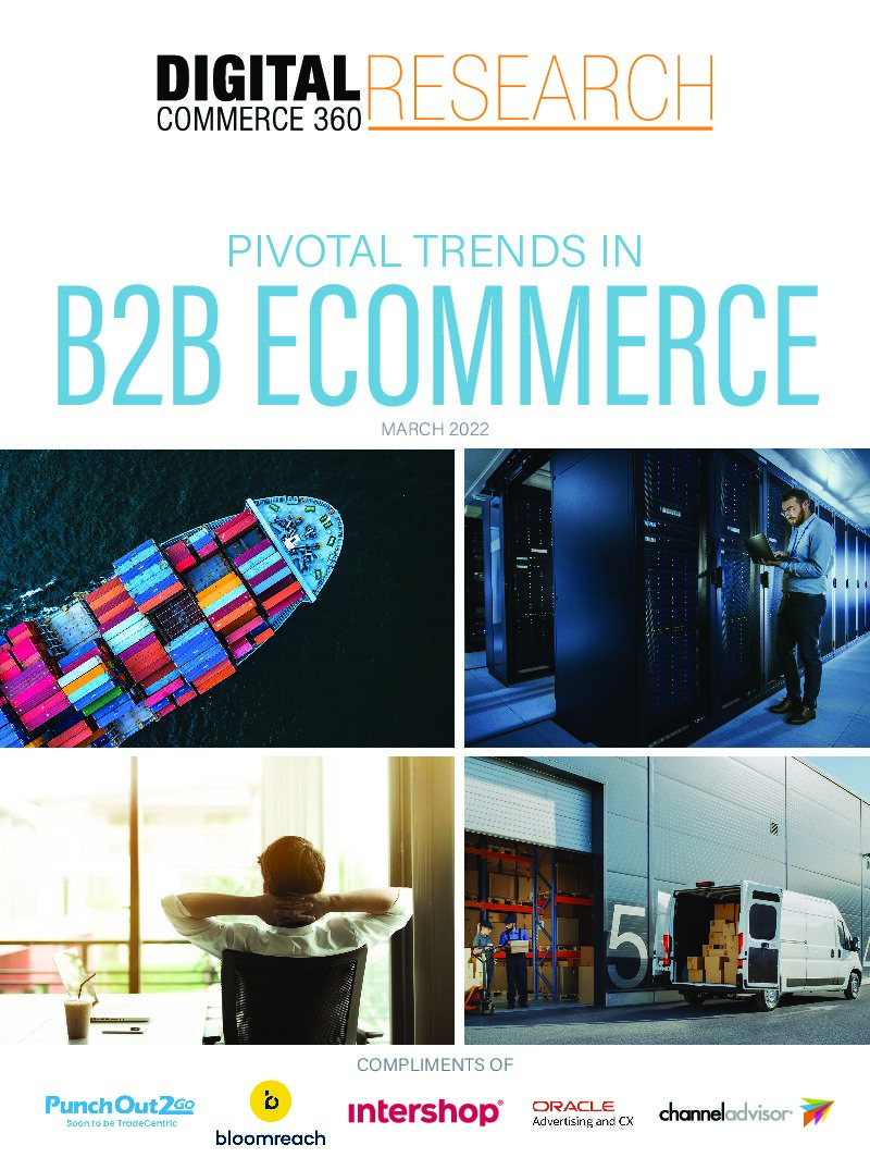 Digital Commerce 360：2022年B2B电子商务关键趋势（英文版）