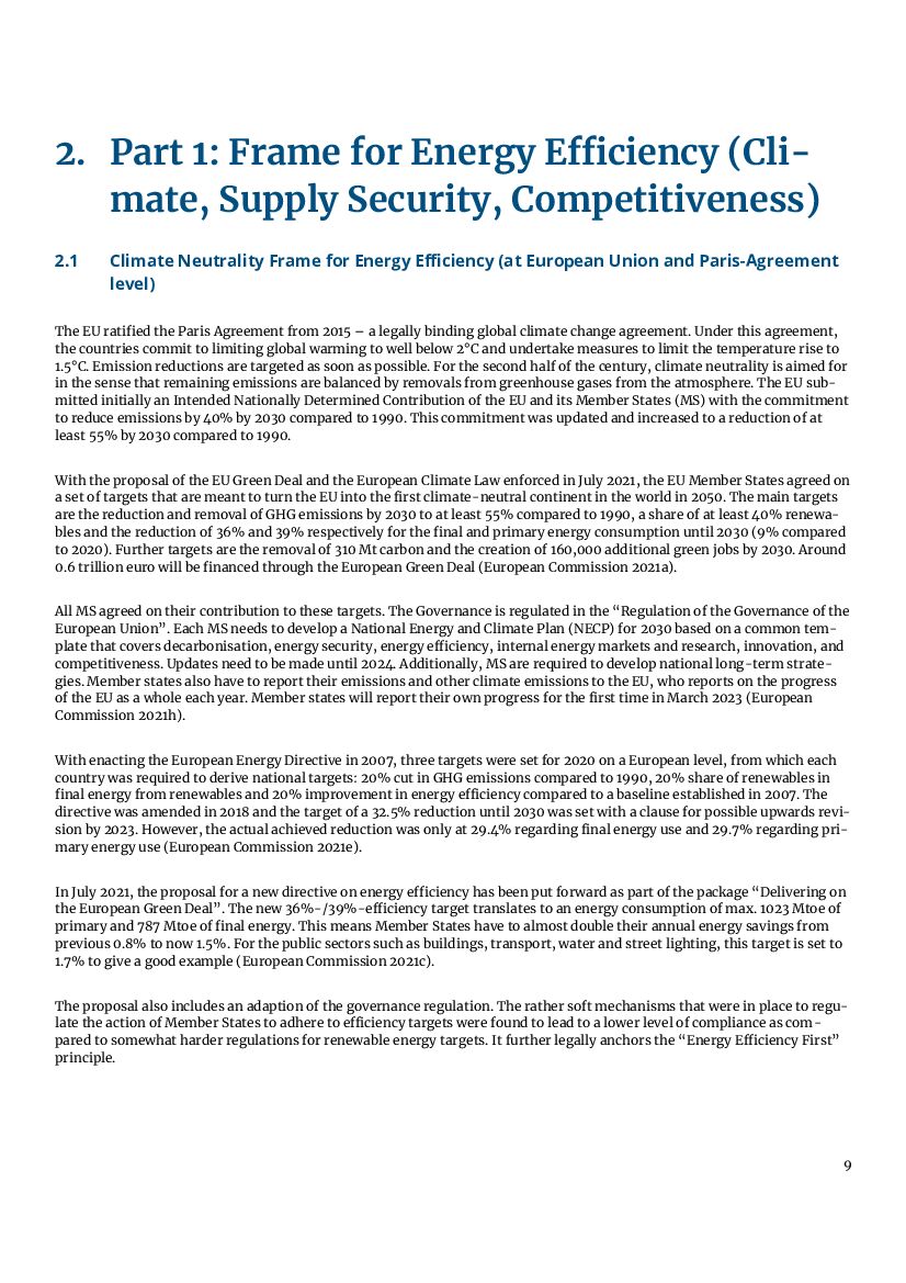 中德能源与能效合作：碳中和背景下德国能效政策研究报告（英文版）_第9页