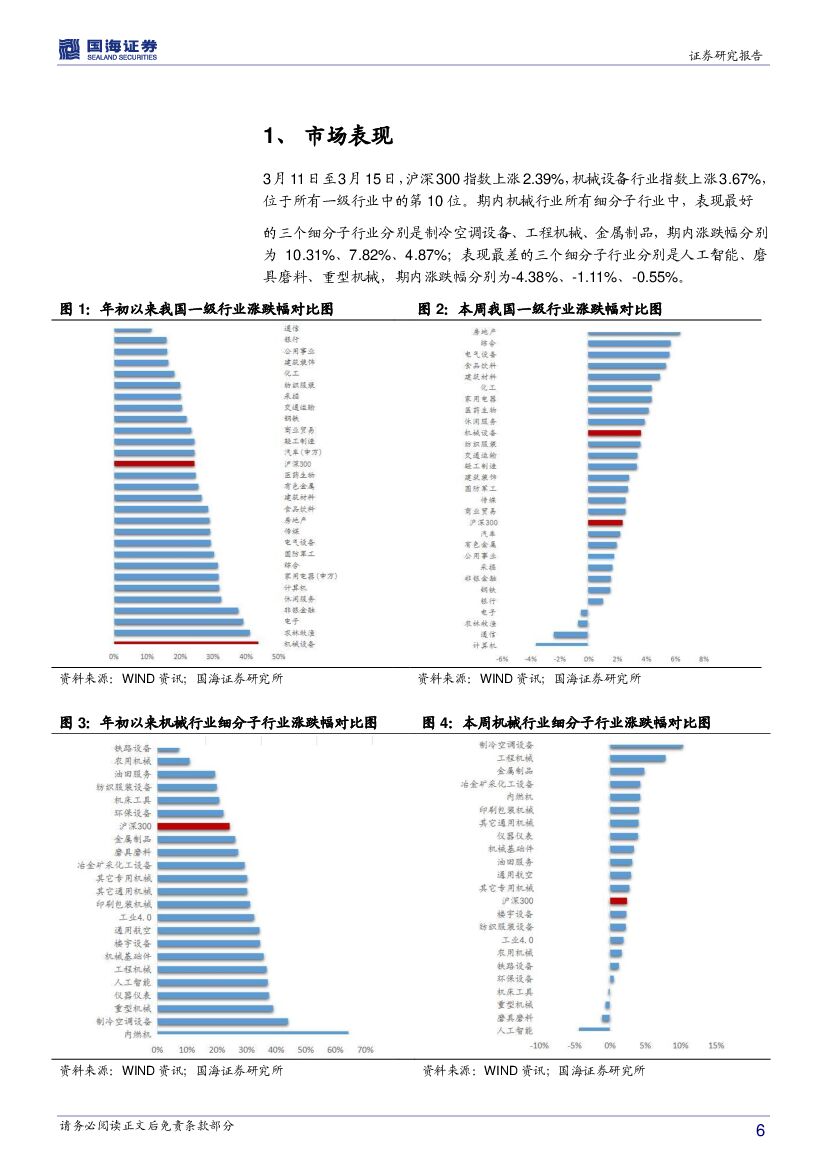 国海证券：机械设备行业周报：科沃斯AWE展发布人工智能新品，进一步巩固行业龙头地位_第6页