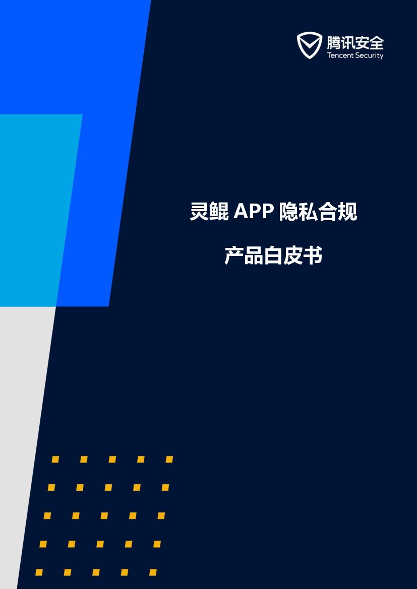 腾讯安全：灵鲲APP隐私合规产品白皮书