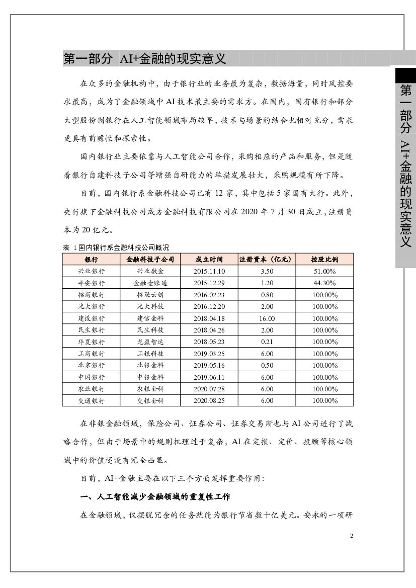 光子盒：2021全球人工智能+金融行业研究报告_第7页