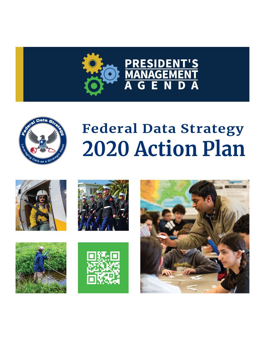 美国白宫行政管理和预算办公室(OMB)：联邦数据战略与2020年行动计划（英文版）