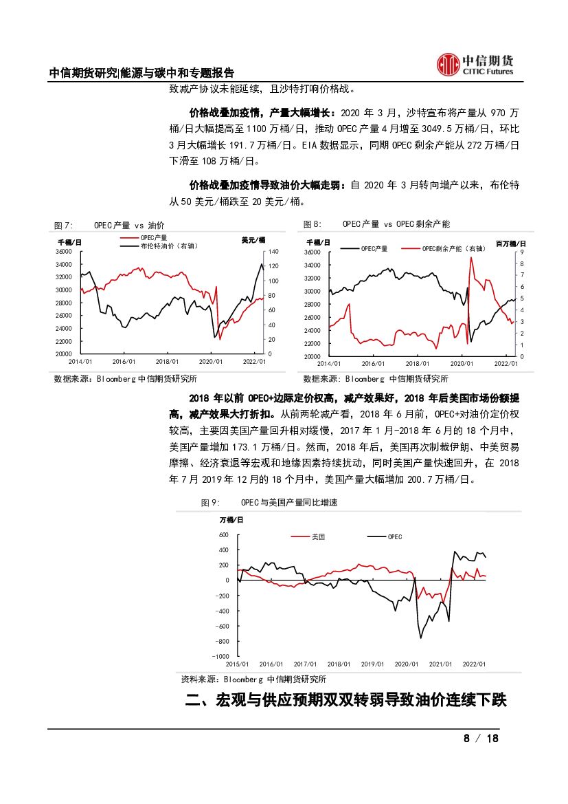 中信期货：能源与碳中和专题报告：拜登中东之行结束，对后市油价有何指引？_第8页