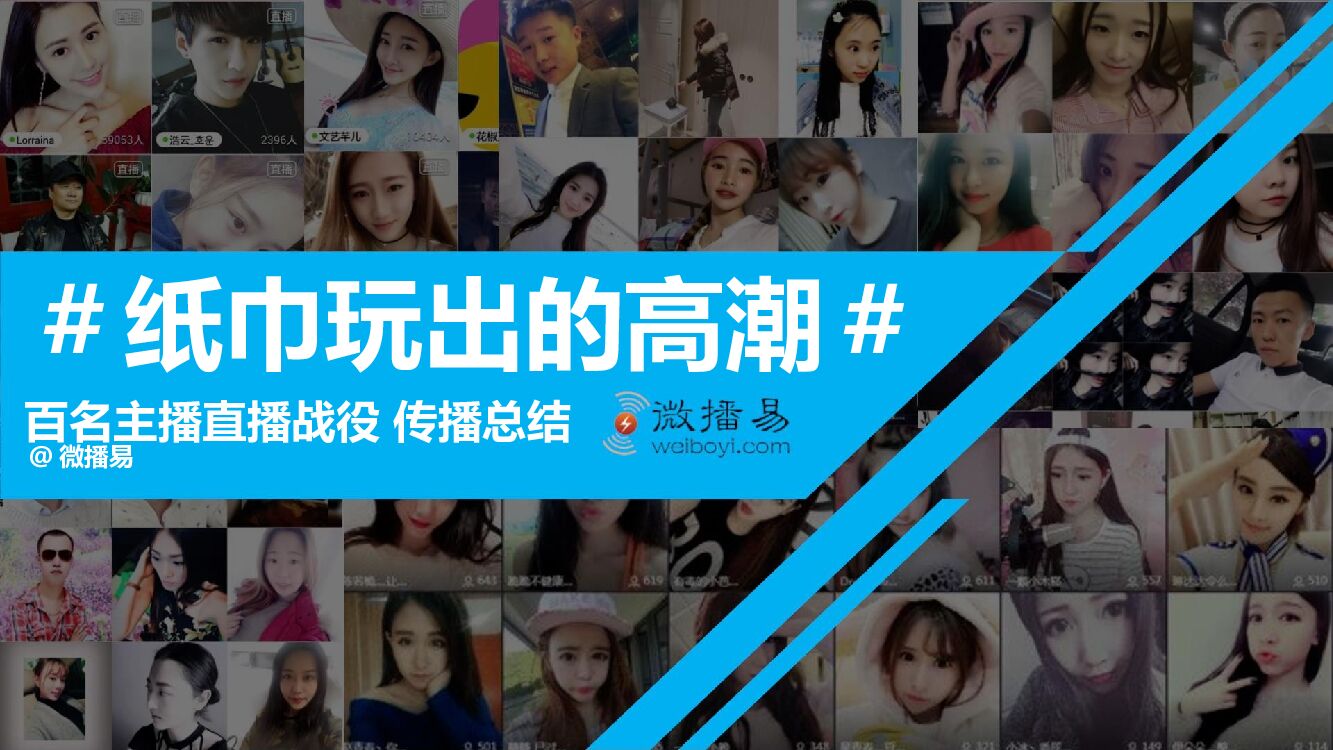 快消品百名网红直播活动总结