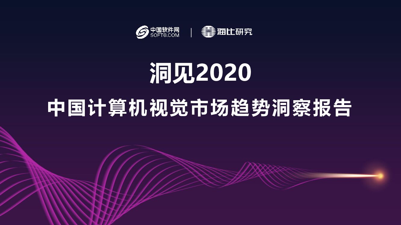 海比研究院：洞见2020——中国计算机视觉市场趋势洞察报告