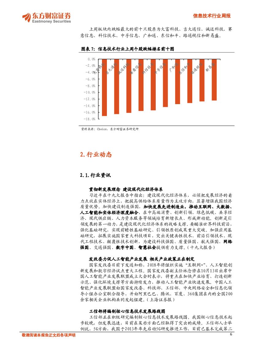 东方财富证券：信息技术行业周报：AlphaGo Zero自学成才，人工智能再提速_第6页