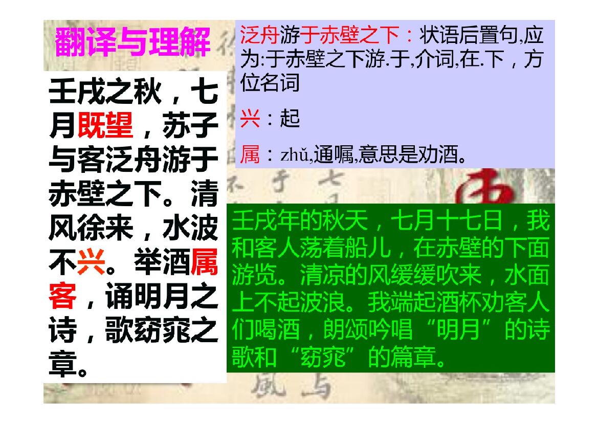 《赤壁赋》完整版PPT课件_第10页