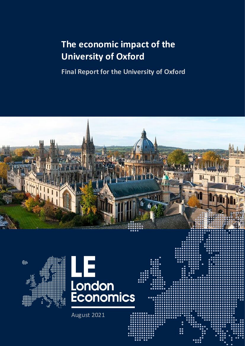 2021年牛津大学经济影响白皮书（英文版）