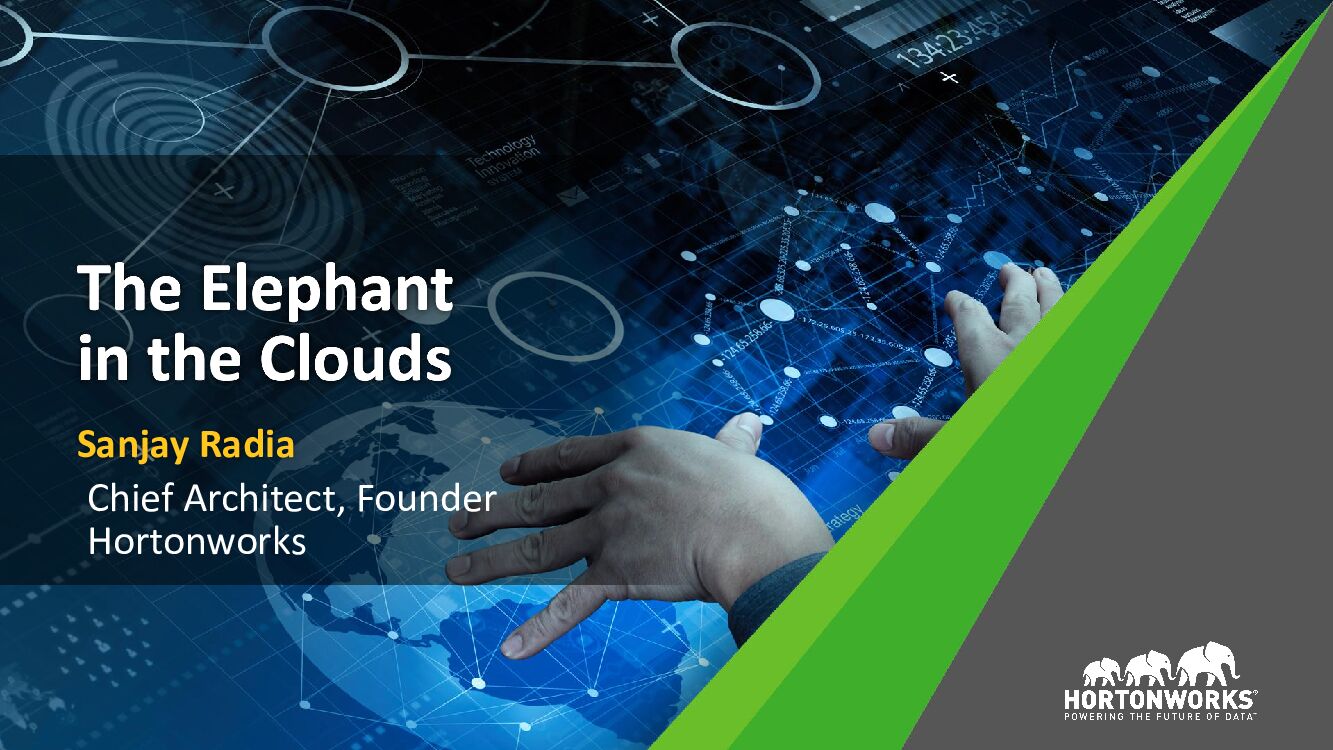 The Elephant in the Clouds