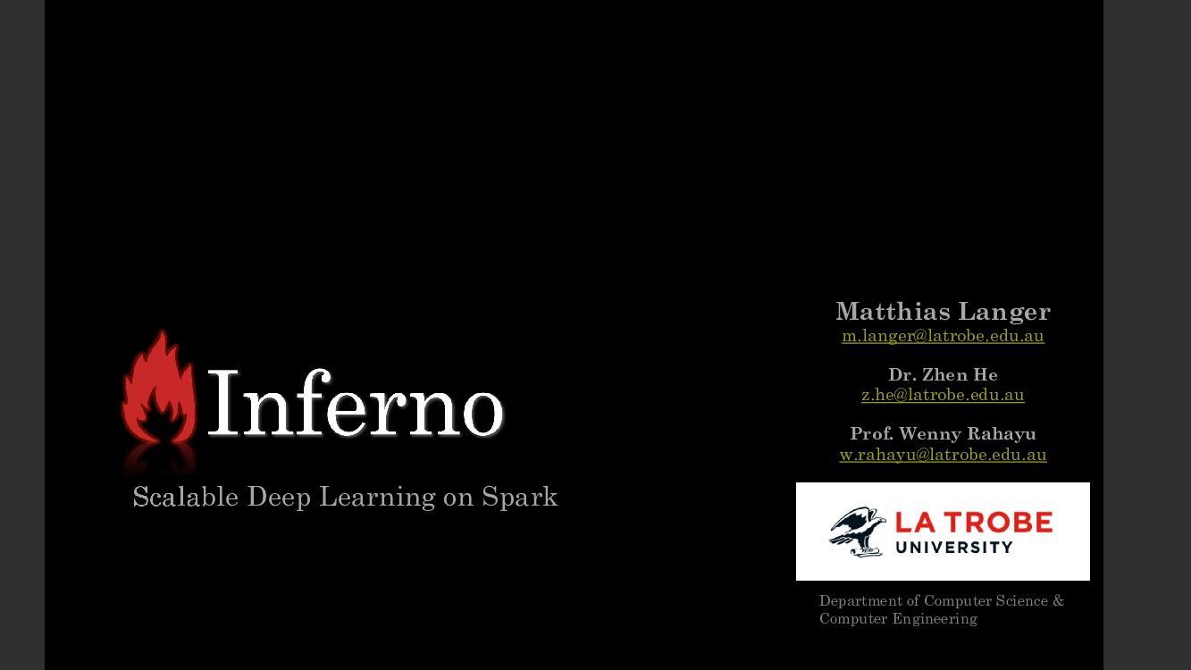 Scalable Deep Learning on Spark