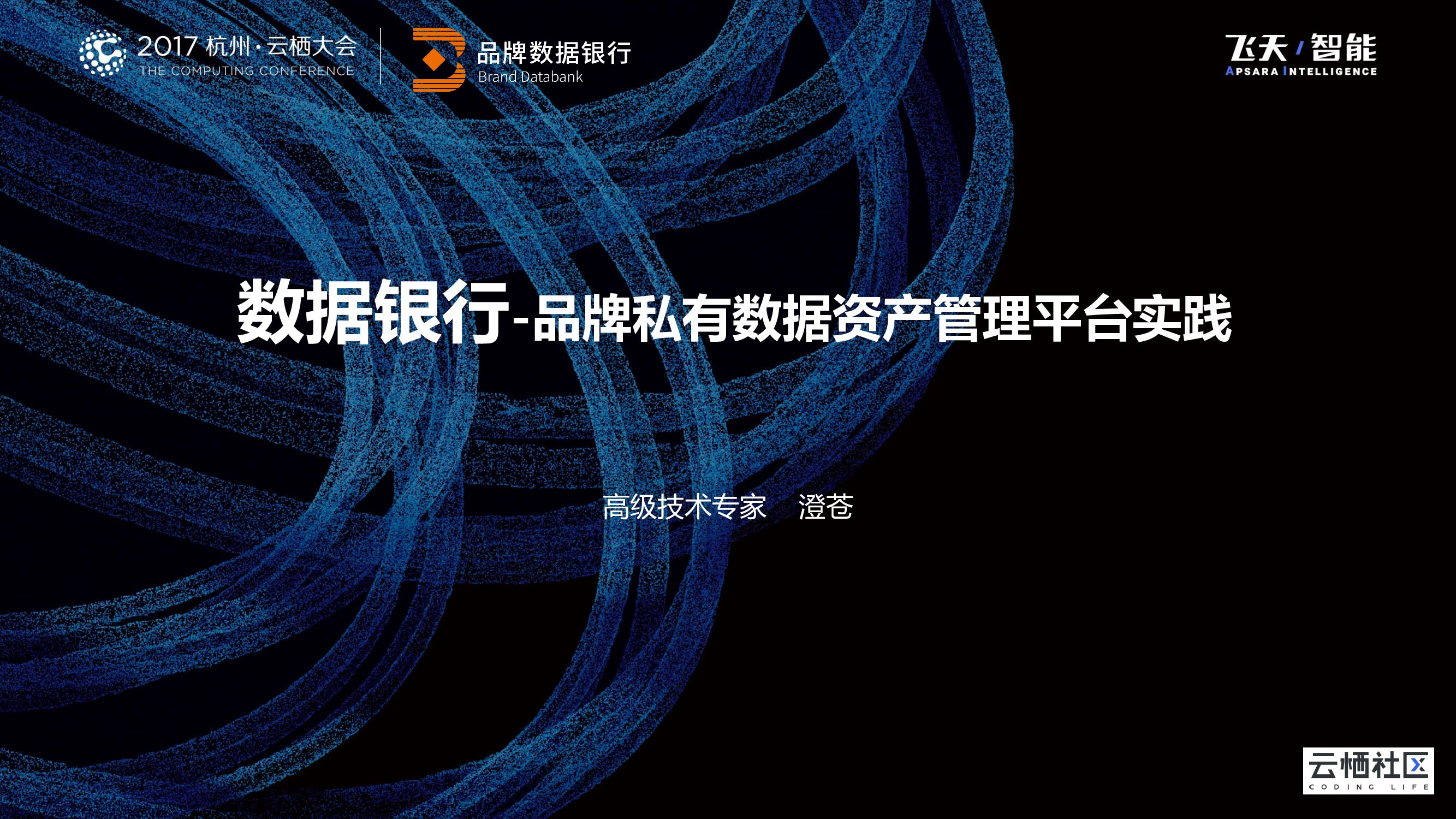 数据银行-品牌私有数据资产管理平台实践