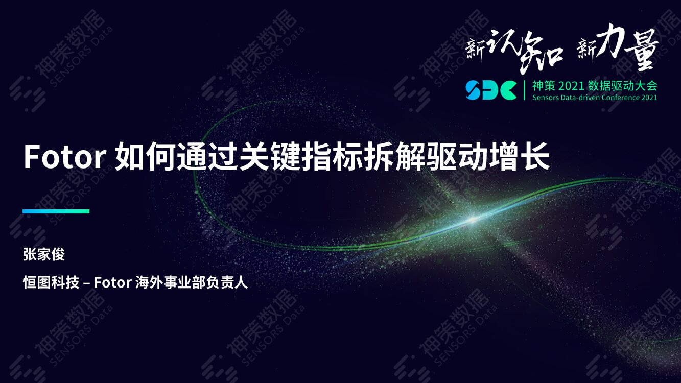 张家俊：Fotor如何通过关键指标拆解驱动增长