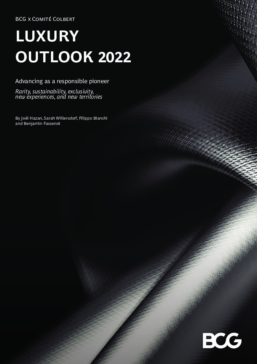 波士顿咨询：2022年奢侈品展望报告（英文版）