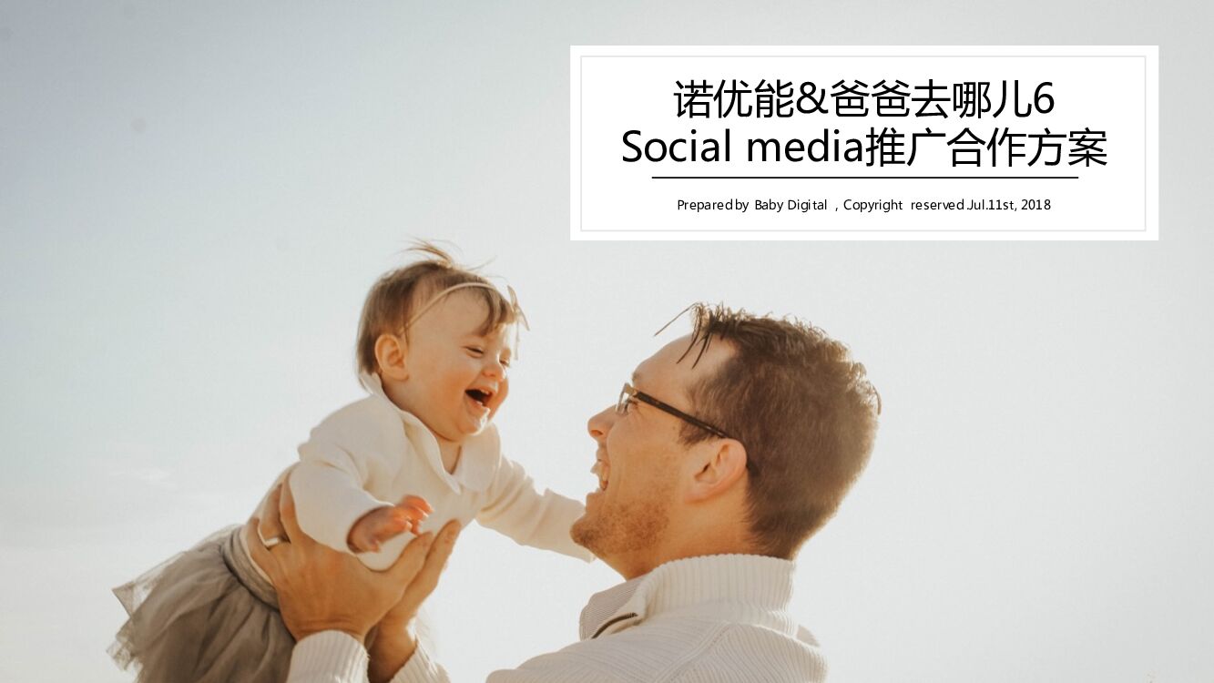 诺优能x爸爸去哪儿数字营销推广合作方案