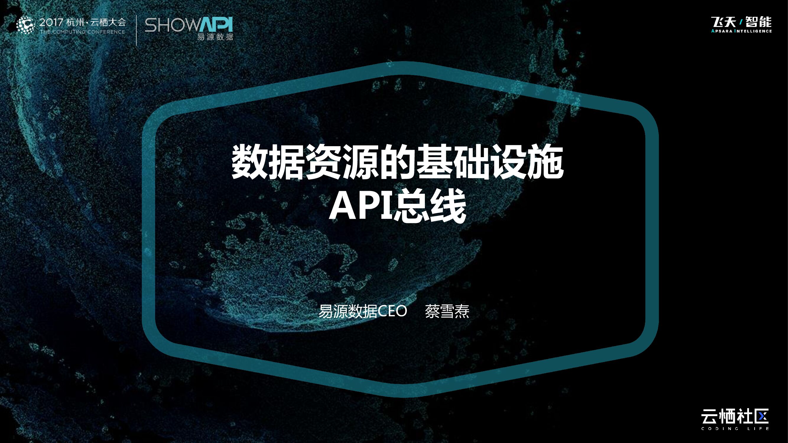 数据资源的基础设施API总线