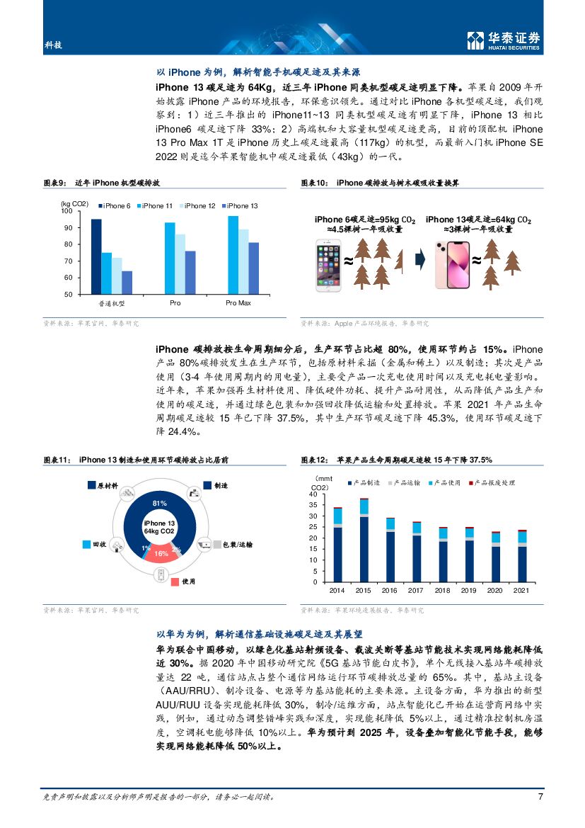 华泰证券：科技行业专题研究：科技碳中和，从主要责任方到推动者_第7页