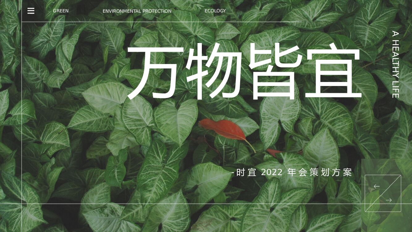企业公司年会（万物皆宜主题）活动策划方案