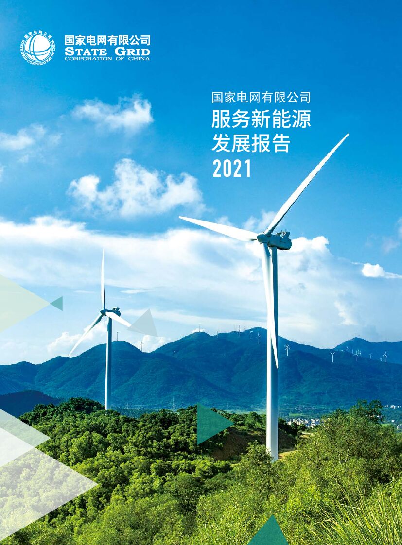 国家电网有限公司服务新<em>能源</em>发展报告2021 海报