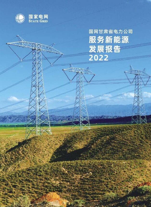 国网甘肃省电力公司服务新<em>能源</em>发展报告2022 海报