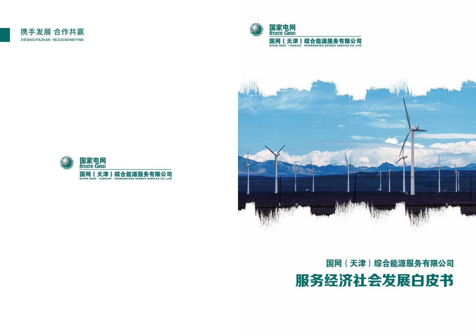 国网（天津）综合能源服务有限公司服务经济社会发展白皮书