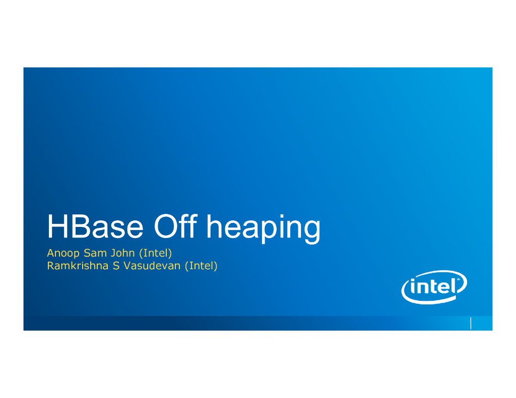 HBase Off heaping