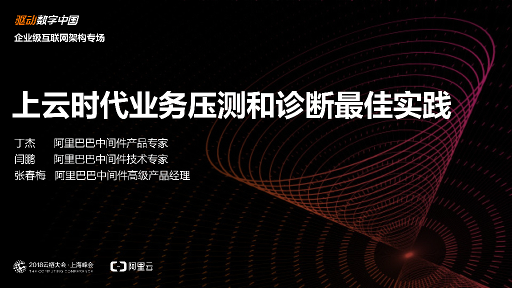 上云时代业务压测和诊断最佳实践