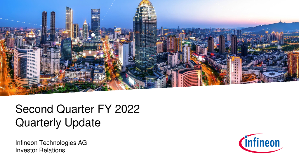 Infineon：2022年第二季度投资人报告（英文版）