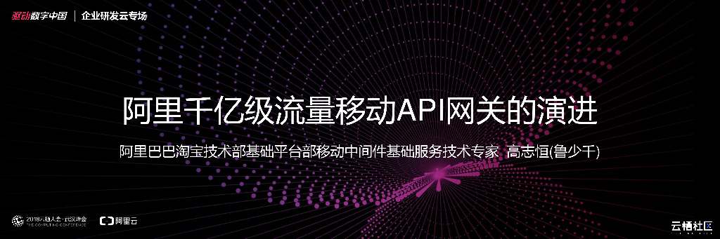 阿里千亿级流量移动API网关的演进