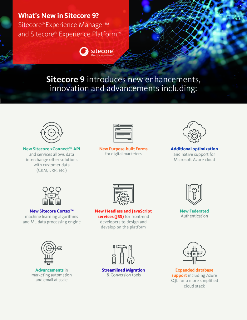 What’s New in Sitecore 9?